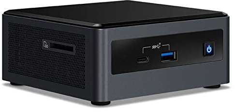 Intel NUC Mainsteam Kit NUC10i7FNHN Mini Desktop PC NUC Barebone, Intel Core i7-10710U Processor, 6 Core 12 Threads 12MB Cache, 25W Intel UHD Graphics, No RAM+SSD+OS, No Need