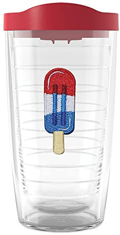 Tervis Ice Popsicle Collection doppelwandiger isolierter Becher, hergestellt in den USA, 473 ml, Bomb Pop