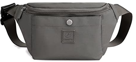 Damen Bauchtasche Gürteltasche, Mode Hüfttaschen Outdoor Sport Bauchtasche für Reisen Wandern Laufen, Gürtel Umhängetasche, Große Handytasche Unisex