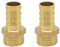 YDHfdc 2 Pezzi Connettore Coda Tubo Flessibile in Ottone Barb Coda Raccordo Connettore 14 mm 1/2 Pollice per Linee Aria, Acqua, Carburante, Petrolio e Gas