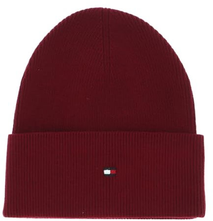 TOMMY HILFIGER Essential Flag Beanie Rouge