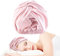 Silk Hair Wrap for Sleeping Silk Bonnet Night Sleep Cap for Curly Hair Double Layer Soft Silky Head Scarf Shower Caps for Women Hair Beauty Satin Bonnet With Adjustable Elastic (pink)