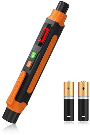 Rilevatore di Gas, CHNADKS Rilevatore Perdite di Gas, Rilevatore Gas Metano Portatile per Individuare Fonti di Perdite Combustibili, ad Esempio Metano, Gas Naturale, Propano (Batteria Inclusa x2)