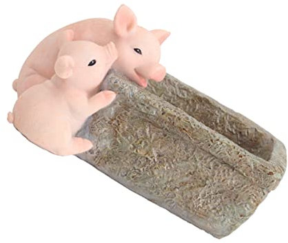 TINEASUR 1pieza De Forma De Cerdo Contenedor para Suculentas y Cactus Decoración para y Hijo