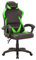 San Marco Poltrona da gaming ergonomica verde e nera Sedia cuscino per supporto lombare e cervicale. Ideale anche per l'ufficio.