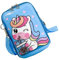 Homoyoyo Cartoon-geldbörse Einhorn Tasche Kindertaschen Umhängetasche Handtasche Mädchen Umhängetasche Tasche Für Mädchen Einzelne Umhängetasche Kinderhandtaschen PVC Sky-Blue