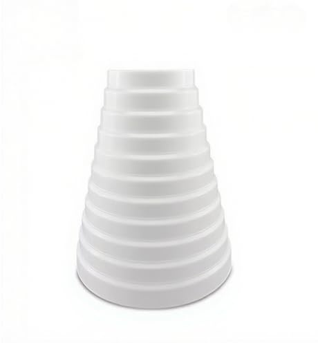 Universal Reduzierstück für Lüftungssysteme Reduzierverbinder Reduktion Rohr Ø 80 100 120 125 150 180 200 mm. Übergang Lüftung Rundrohr Ventilation Kanalverbinder (1,100-200mm)