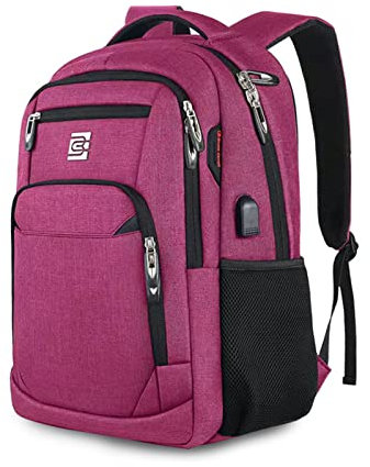 Wsdsgz Anti-Theft School Computer Bag For 18 Inch With USB Travel Laptop Backpack Portable College Business Notebook Bag Computer Bag Computer Bags For Women For Laptops For Women For Men Cheap