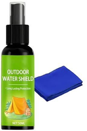 Zelt-Imprägnierspray - Nano Zeltbeschichtung wasserabweisender langlebiger Außenschutz | Wasserschutz für Gartenmöbel, Terrasse, Wandern, Reisen, Camping, Garten, PE