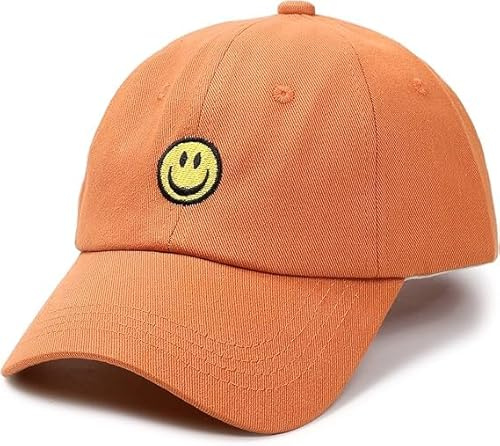 Yemlarey Kinder Kappe Mädchen Basecap Jungen Cap Sommer Baseball Cappy Adjustable for 4-12 Jahren