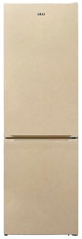 Generico Frigorifero COMBINATO AKAINO FROST 320 LT classe E Crema/Marmorizzato AKFR380NFCM/T