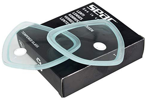 SEAC Verre Correcteur pour Masque Italia, lentille correctrice pour Masque de plongée, Myopie et Presbytie