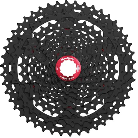 Driven CSMX 10-Fach Spider Kassette mit Verschlußring, Unisex, CSMX0.TAWR.OD0.BX, Schwarz, 11-36T