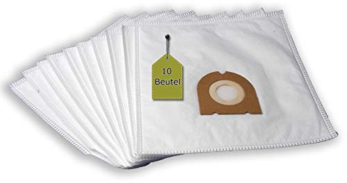 10 Staubsaugerbeutel kompatibel mit FAMULUS Quinto Maestro, 10 Staubbeutel + 2 Mikro-Filter + 2 Motor-Filter, kompatibel mit Staubsaugerbeutel Swirl X28