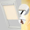 Original Velux visibilità protezione Rollo, Rollo con artiglio di ritegno per GGL/GHL/GTL/GPL M04, M06, M08, M10, MK04, MK06, MK08, MK10, 304, 306, 308, 310 e GGU/GHU/GTU/GPU M04, M06, M08, M10, MK04, MK06, MK08, MK10/Tessuto colore 1086/UNI beige//RHL MK00 1086