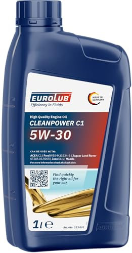 EUROLUB CLEANPOWER C1 SAE 5W-30 Motoröl, 1 Liter
