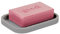iDesign 64383EU Lineo Seifenschale, grau, Gray