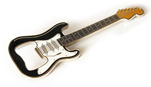 Rockbites Gitarren-Öffner, Kapselheber aus Kunststoff, Schwarz, für Partys und Soziale Anlässe