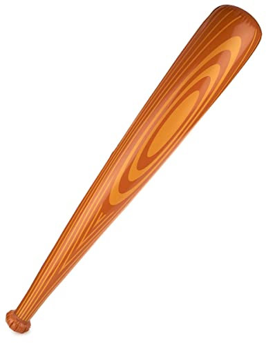 Vegaoo Mazza da Baseball Gonfiabile 102 cm - Marrone - Taglia Unica