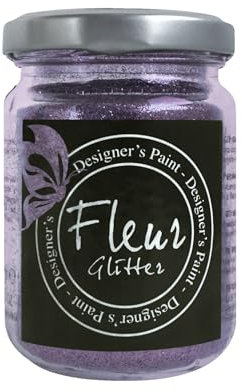 FLEUR DESIGNER'S PAINT | Fleur Glitter In Polvere, 90Gr, Lavender