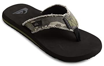 Quiksilver Homme Monkey Abyss Sandal, Green/Brown/Black, 47 EU