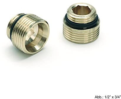 Rehau Rautitan Anschlussnippel-Set, 1/2 x 3/4