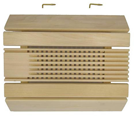 Tubayia Holz Lampenschirm Saunaleuchte Abdeckung SPA Sauna Zubehör für Saunaraum