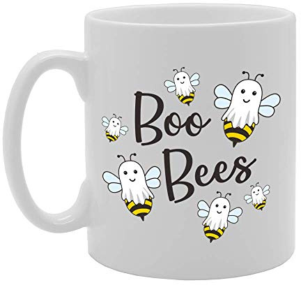 Coralgraph Inc MG4602 Boo Bees - 6 Bees Novelty Gift Printed Tea Coffee Ceramic Mug