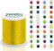 Madeira Polyneon 40 Original | 1.000 m Spule | Stickgarn für Stickmaschine | Maschinenstickgarn | Garn zum Sticken | Stickset (1971 Canary Gold)