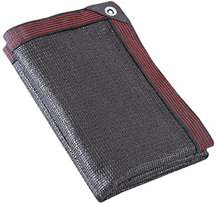 YBLANDRV Filet Protection Solaire, Filet D'Ombrage Terrasse, Toile D'Ombrage pour Serre, Voile D'Ombrage Toile D Ombrage Rectangulaire, Tissu D'Ombrage avec Oeillets (2mx6m/6.6ftx19.7ft)