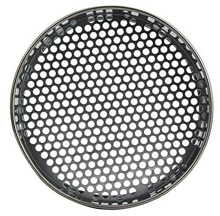 Lioaeust Setaccio per terreno, giardinaggio in metallo, casa, giardino, piante, suolo, setaccio a rete per setacciare pietre e compost (foro rotondo 7 mm)