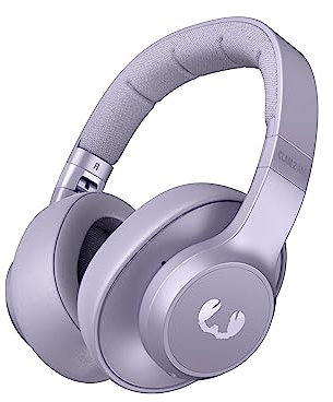 Fresh 'n Rebel Clam 2 ANC, kabellose Noise Cancelling-Kopfhörer Over-Ear, 60 Stunden Wiedergabezeit, mit Mikrofon, faltbar, Schnellladefunktion, Audioeingang, Vegane Leder Ohrmuscheln (Dreamy Lilac)