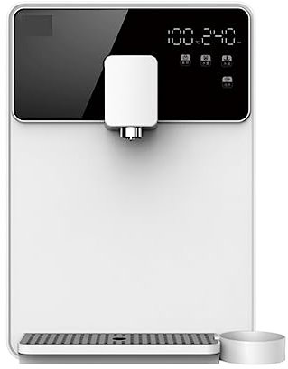 EBAYTV Wasserspender Schnell Erhitzende Pipeline-Maschine, Wandmontierter Instant-Heizungs-Pipeline-Wasserspender, Heimcampus-Kindergarten-Wasserspender, Direkttrinkmaschine (Color : White, Size : L)