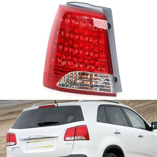 SUMRED Rückleuchte Rücklicht für KIA Sorento 2009 2010 2011 2012, Heckleuchte Links Rechts, mit wasserdichte,Left-Outside
