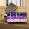 18Pcs Rose Floral Scented Bath Soap Plant Essential Oil Rose Soap Rose Flower Petals Shaped Soap Best Gift for Anniversary Wedding Valentine’s Day Mother's Day (Purple)