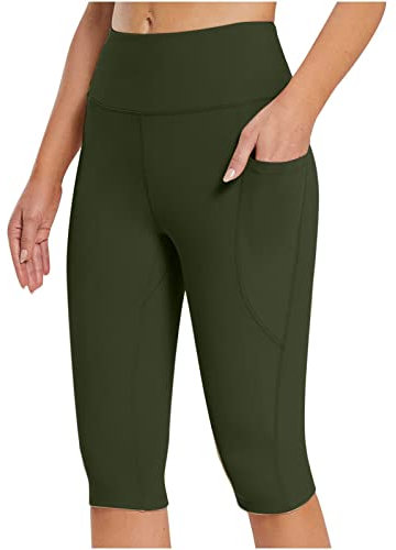 Uwdiohq Day Prime 2024 Leggings Für Damen 3/4 Baumwolle Blau Yoga Kurze Hose Damen Damen Caprihose Knielange Radlerhose Damen Gymnastikhose Frauen Große Größen Sale Angebote Bestellung