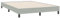 vidaXL Cadre de lit sans Matelas Gris Clair 140x220 cm Velours, lit, sommier, lit en Velours, Meuble de Chambre à Coucher, lit Double, lit rembourré