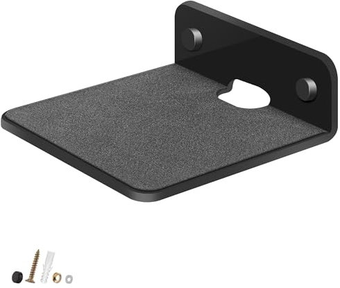 TRINENOX Wandhalterung für Lautsprecher aus Metall, 10,8 cm (4,3 Zoll), Smart-Gerätehalter für Google Nest Cam, Echo Dot, kleine Lautsprecher, Babyphone, Alexa (2 kg Kapazität, 2 Stück)