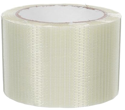Artibetter Nastro in Fibra Vetro Rinforzato con per Riparazioni e Imballaggi Resistenti Adesivo Residui per Industriale e Domestico