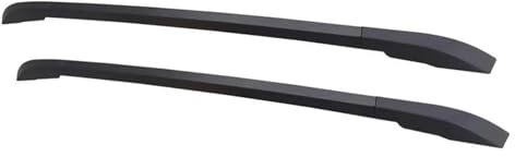 Dachträger Für Ranger T9 2023 2024 + Aluminium-Dachgepäckträger Schwarz/Silber 2-teilig(Schwarz)