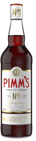 Pimm's | the Original No. 1 Cup | 22% vol | 70cl | Fruity Flavour | Herbal Botanicals | Caramelised Orange & Warm Spices | Gin Based Spirit | Recommended for Cocktails