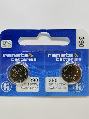 Renata - Batterie per orologio 390 (2 pezzi)