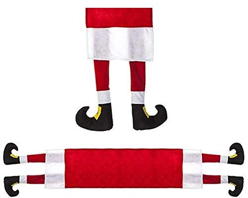 Eye-Catching Multicolor Santa Table Runner - 30 cm x 176 cm (1 Pc.)- Premium Quality Santa-Themed Design - Perfect for Holiday Decorations