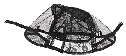Perücken Kappe Netz für Perücken Wig Cap DIY Wig Haarnetz Perückennetz Schwarz Rechts