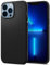 Spigen Liquid Air Kompatibel mit iPhone 13 Pro Max Hülle Handyhülle dünn silikon -Schwarz