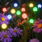 Firefly Solar Pathway Lights, 2 Stück Magische Solar Glühwürmchen Lichter, Schwankende Lichter, Gartenkunst-Feenbeleuchtung,IP65 Wasserdicht,Für Landschaftsweg Hof Gehweg Dekoration