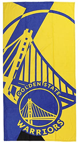 NORTHWEST Golden State Warriors Strandtuch, Puzzle-Design, 76,2 x 152,4 cm