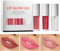 Hydrating Lip Glow Oil Moisturizing Long Lasting Plumping Lip Gloss Transparent Toot Lip Balm Moisturizing Lip Oil for Repairing Lip Lines and Prevents Dry Cracked for Lip Care and Dry Lips 3PCS