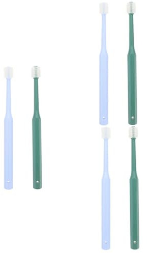 minkissy 6stücke Haustierzahnbürste Für Hunde Und Katzen Ergonomisches Design Für Effektive Zahnreinigung Sanfte Borsten Für Sicheres Putzen Für Und Erwachsene Tiere