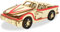 GXGM Maquette en Bois a Construire Voiture, Assembler Vehicules de Construction, Construction en Bois Puzzle en Bois 3D Scie Sauteuse Maquettes en Bois pour Les Enfants Jouet, 1 pièce